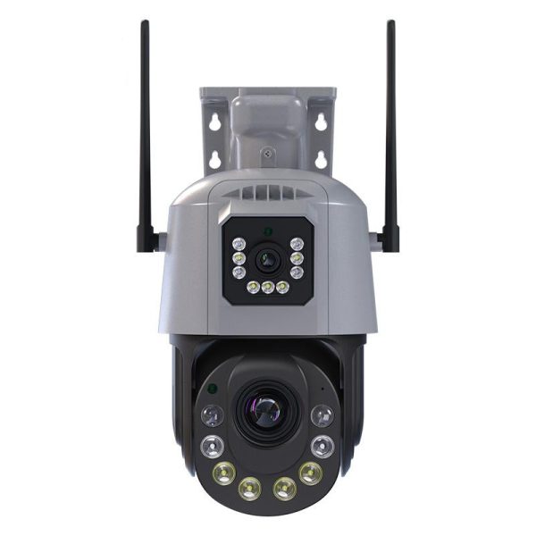 Smart Dual Lens Wifi Dome Camera - Hd - Image 2