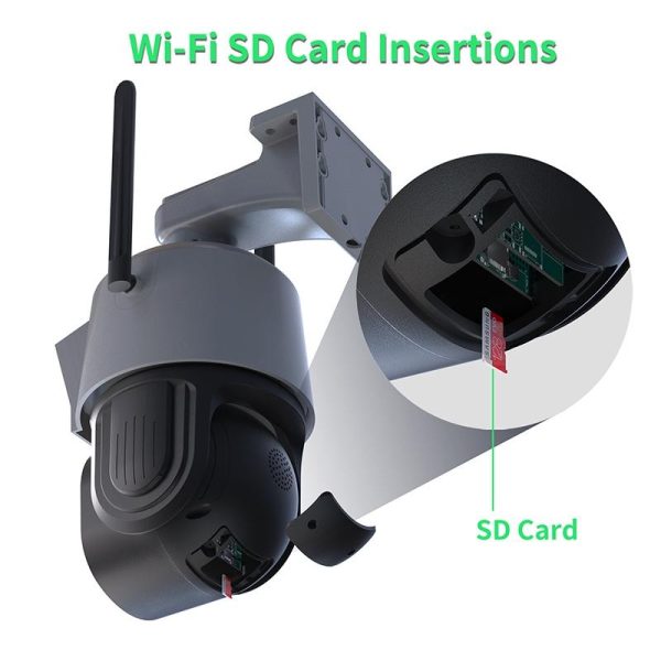 Smart Dual Lens Wifi Dome Camera - Hd - Image 3