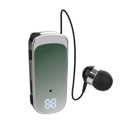 K65 Wireless Business Earbuds - Retractable Cable - Green