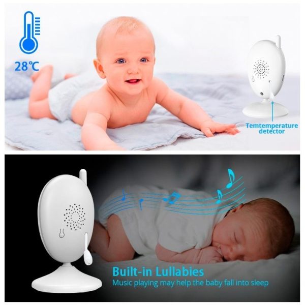 Wireless Baby Monitor With Night Vision And Intercom - Image 3