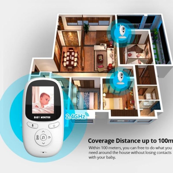 Wireless Baby Monitor With Night Vision And Intercom - Image 4