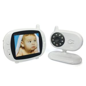 Wireless Baby Monitor With Night Vision And Temperature Display - 3.5 Inch - Image 1