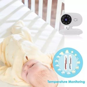 Wireless Baby Monitor With Night Vision And Temperature Display - 3.5 Inch - Image 5