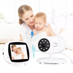 Wireless Baby Monitor With Night Vision And Temperature Display - 3.5 Inch - Image 6