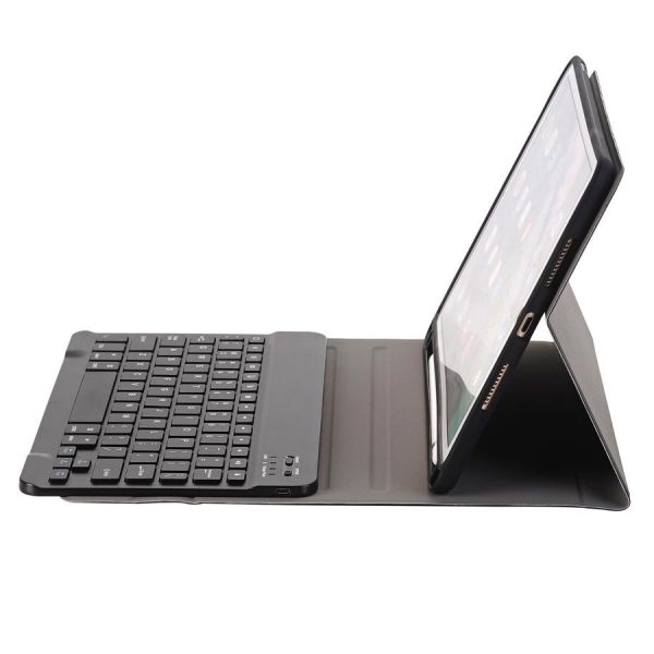 Bluetooth Keyboard Leather Tablet Case For Ipad Air 3 / Pro 10.5 / 10.2 - Detachable - Gold - Image 4