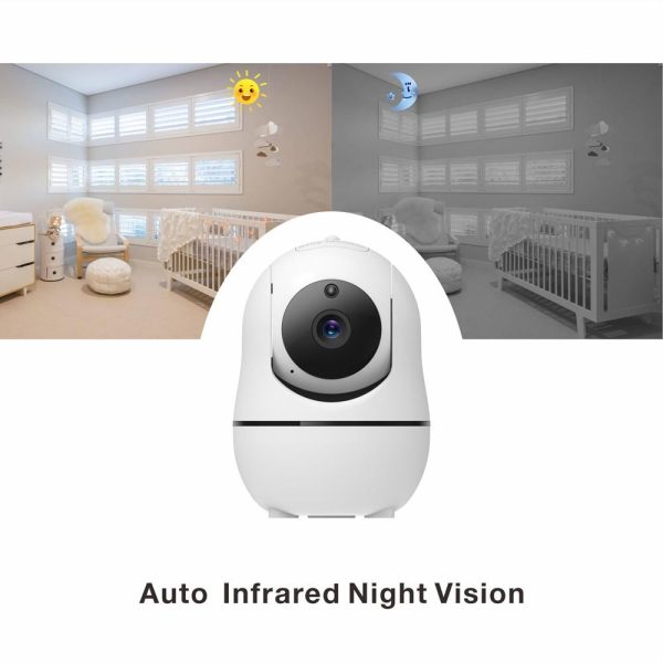 360-Degree Rotating Baby Monitor With Night Vision And Intercom - Image 5