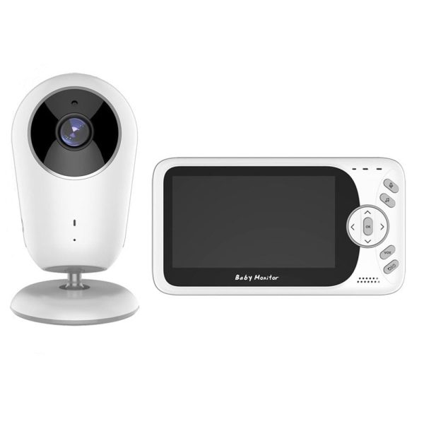 Wireless Baby Monitor With Night Vision Camera - 4.3 Inch Screen - Image 2