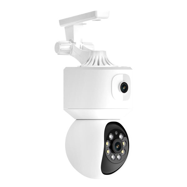 2Mp Dual Lens Dual Screen Wifi Camera With Two-Way Voice & Motion Detection - Surveillance - Image 3