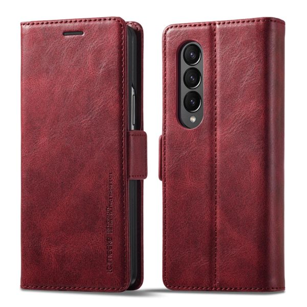Rfid Leather Phone Case for Samsung Galaxy z Fold 4 / 5g - Secure & Stylish - Black - Image 13
