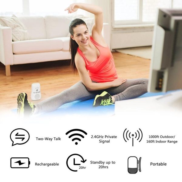 Two-Way Talk Back Baby Monitor With Wireless Audio And Sound Alert - Image 6