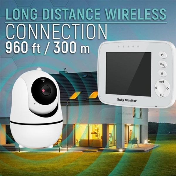 3.5 Baby Monitor With Two-Way Audio And Night Vision - Image 3