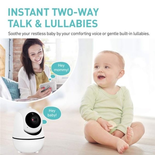 3.5 Baby Monitor With Two-Way Audio And Night Vision - Image 6