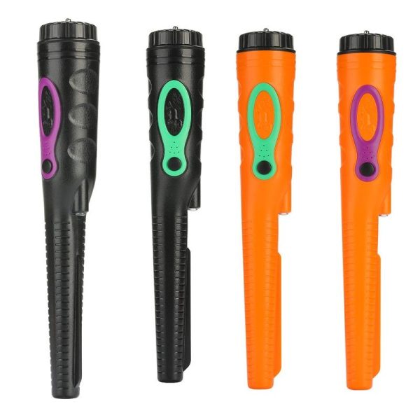 Outdoor Handheld Metal Detector for Treasure Hunting - Orange Purple - Image 3