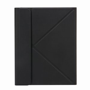 Bluetooth Keyboard Leather Case For Ipad 10.2 / Pro 10.5 - Touch Backlight Three-Fold Holder - Black - Image 11