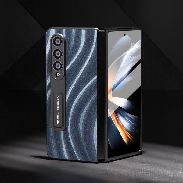 Galactic Pattern Phone Case for Samsung Galaxy z Fold 4 5g - Integrated Protection - Blue - Image 13
