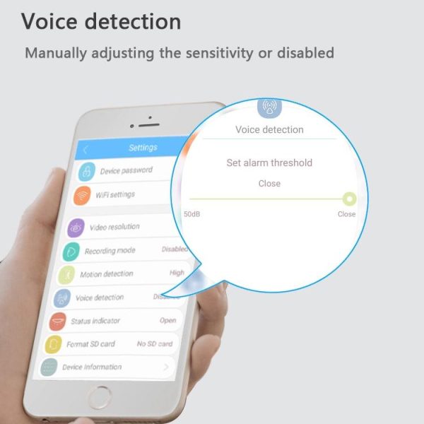 Wireless Baby Monitor With 720P Surveillance Camera - Image 4