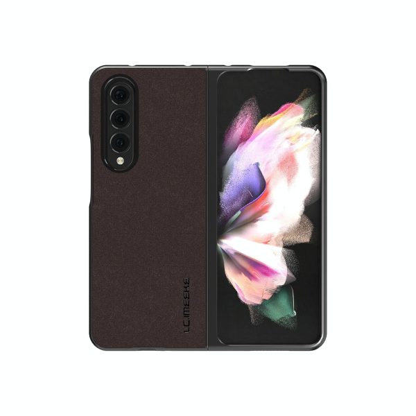 Leather Shockproof Case for Samsung Galaxy z Fold 4 / 5g - Blue - Image 10