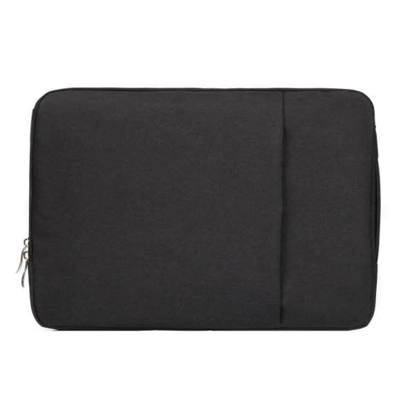 Universal Denim Laptop Bag for 15.4 Inch Notebooks - Fits Macbook Air / Pro - Portable & Stylish - 39.2x28.5x2cm - Dark Blue - Image 3