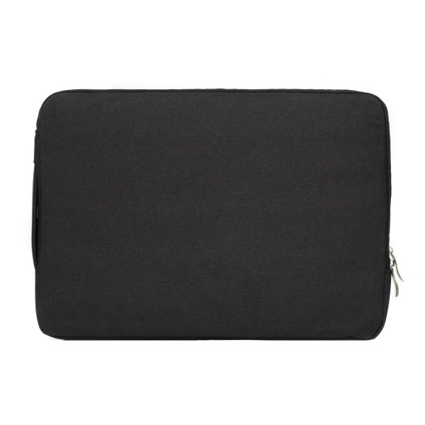 Universal Denim Laptop Bag for 15.4 Inch Notebooks - Fits Macbook Air / Pro - Portable & Stylish - 39.2x28.5x2cm - Dark Blue - Image 4