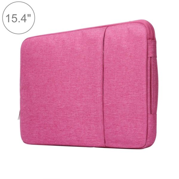 Universal Denim Laptop Bag for 15.4 Inch Notebooks - Fits Macbook Air / Pro - Portable & Stylish - 39.2x28.5x2cm - Dark Blue - Image 9