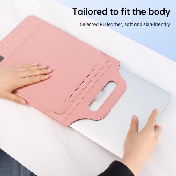 Versatile Laptop Bag with Mouse Pad Stand - Red - Image 5