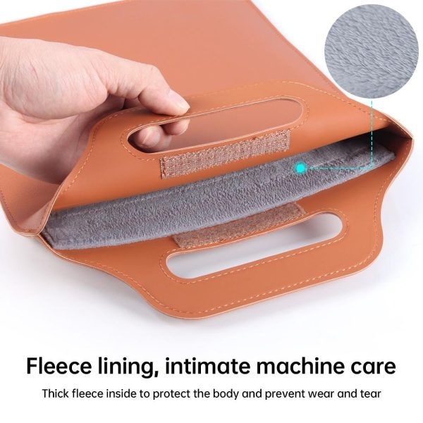 Versatile Laptop Bag with Mouse Pad Stand - Red - Image 6
