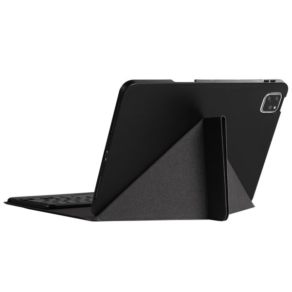 Bluetooth Keyboard Leather Case For Ipad Pro 11 With Triangle Holder & Pen Slot - Fits 2021 / 2020 / 2018 & Air 4 10.9 - Splittable - Gradient Purple - Image 14