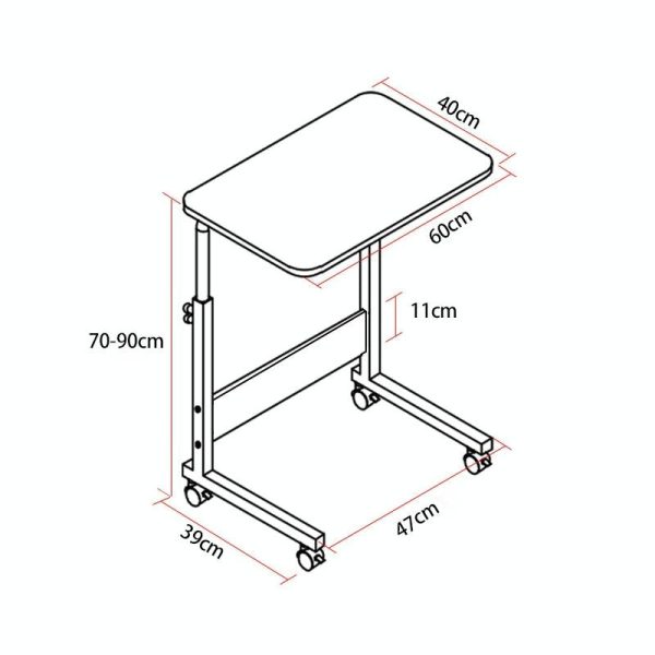 Portable Wood Laptop Desk - Removable & Bedside - Hc0227D - Image 5