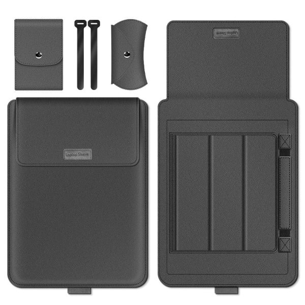11 / 12 Inch 4-in-1 Computer Bracket Liner and Storage Bag - Gray - Image 2