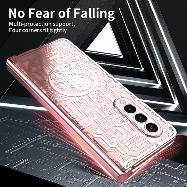 Foldable Electroplated Phone Case - Mechanical Legend 4.5g - Black - Image 5