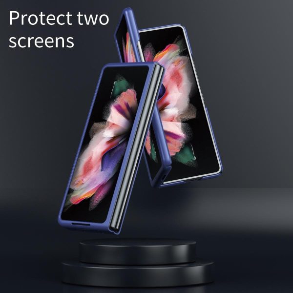 Foldable Shockproof Phone Case for Samsung Galaxy z Fold 4 / 5g - Pink - Image 6