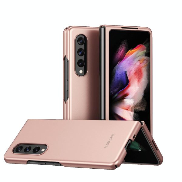 Foldable Shockproof Phone Case for Samsung Galaxy z Fold 4 / 5g - Pink - Image 9