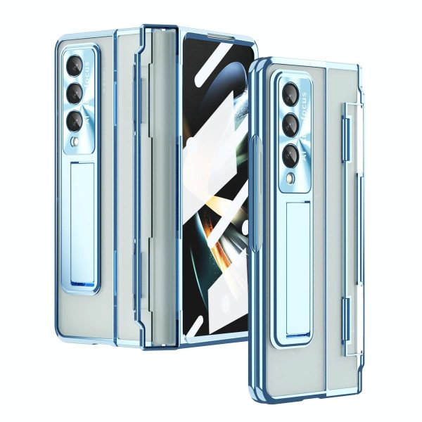 Phantom Series Folding Case for Samsung Galaxy z Fold 4 - Blue - Image 2