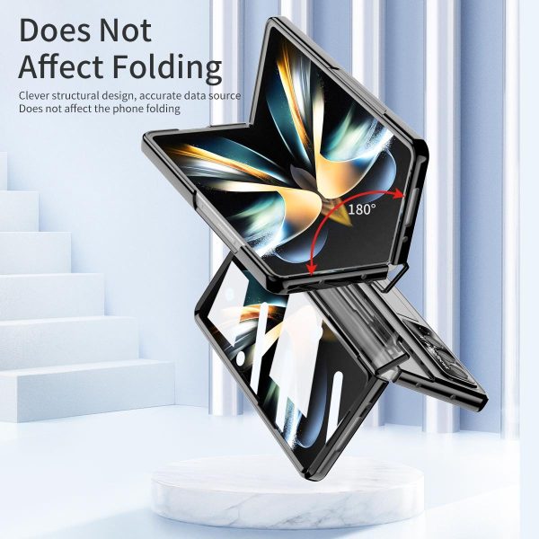 Phantom Series Folding Case for Samsung Galaxy z Fold 4 - Blue - Image 11