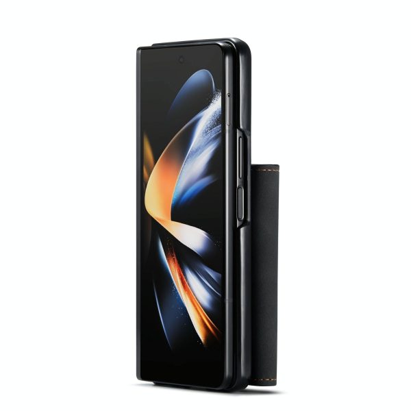 Multi-card Phone Case for Samsung Galaxy z Fold 4 - Fits Dg.ming M2 Series - Black - Image 3