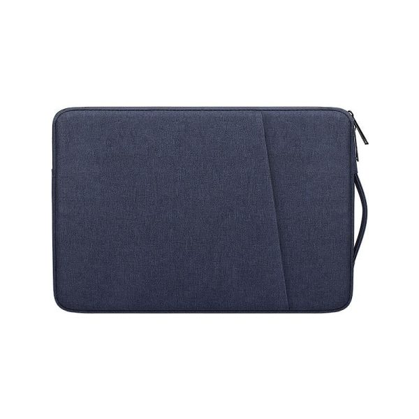 15.4 Inch Laptop Felt Sleeve Protective Case Carrying Bag - Black - Image 3