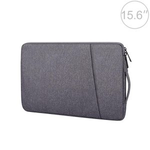 15.6 Inch Laptop Felt Sleeve Protective Case Carrying Bag - Black - Image 2