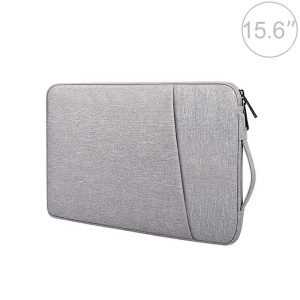 15.6 Inch Laptop Felt Sleeve Protective Case Carrying Bag - Black - Image 13