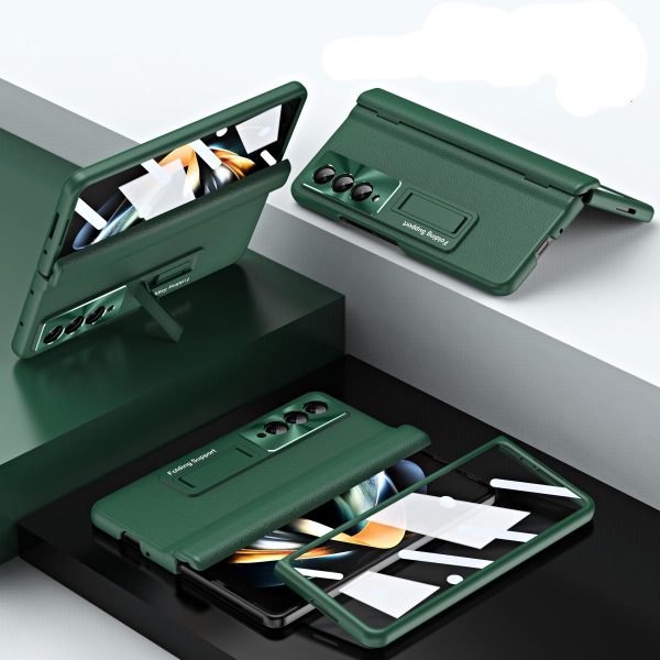 Foldable Full Body Case for Samsung Galaxy z Fold 4 / 5g - 360 Degree Folding - Green - Image 8