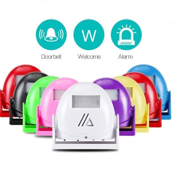 Smart Wireless Doorbell With Motion Sensor And Voice Prompt - White - Image 3