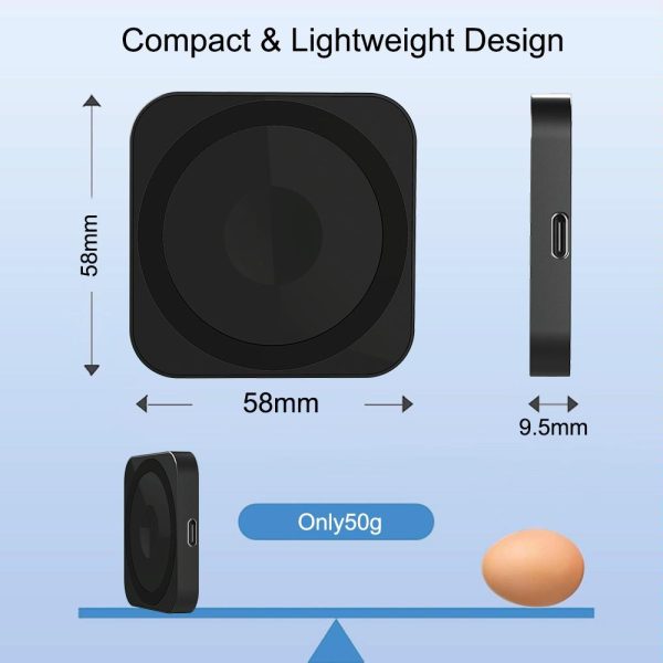 3 In 1 Portable Wireless Charger For Iphone Airpods And Iwatch - Silver - Image 11