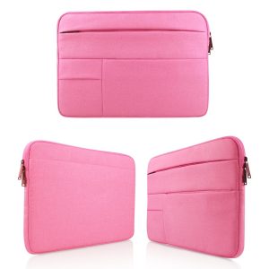 Portable Oxford Cloth Laptop Bag For 13.3 Devices - Universal Fit - Pink - Image 13