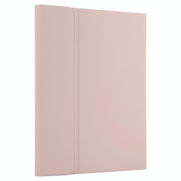Bluetooth Tablet Case For Ipad Pro 11 With Detachable Microfiber Leather Pen Slot & Holder - Pink - Image 4