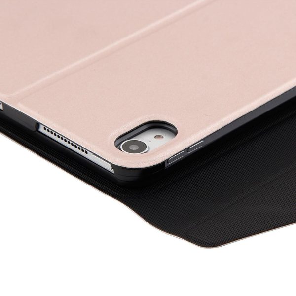 Bluetooth Keyboard & Leather Tablet Case For Ipad Pro 11 - Detachable Three-Gear Magnetic Sleep Function - Pink - Image 8