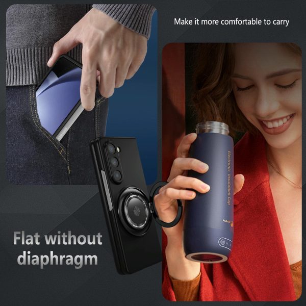 Shockproof 360 Degree Rotating Case for Samsung Galaxy z Fold 4 / 5g - Purple - Image 6