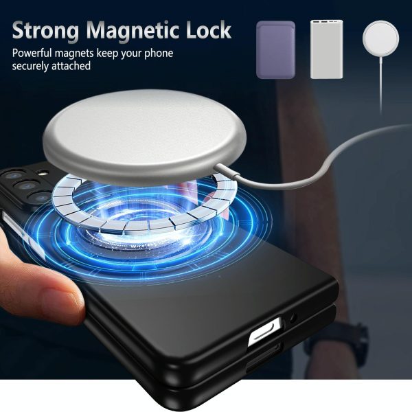 Shockproof 360 Degree Rotating Case for Samsung Galaxy z Fold 4 / 5g - Purple - Image 7