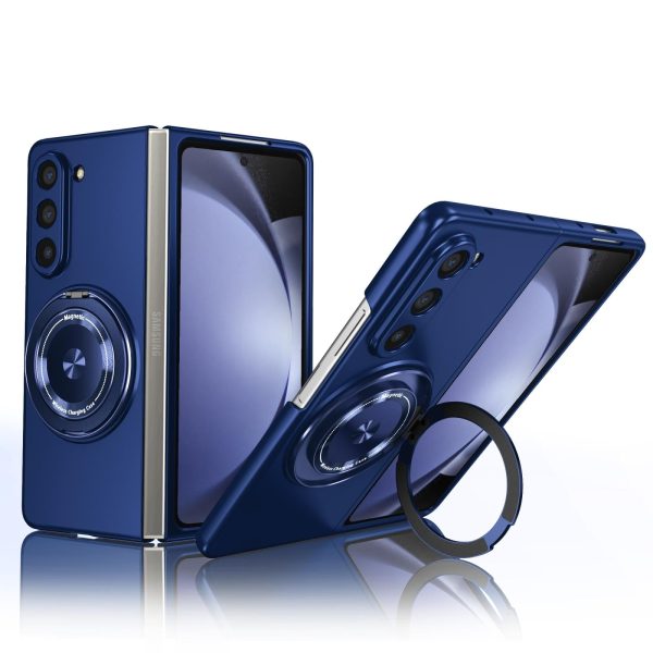 Shockproof 360 Degree Rotating Case for Samsung Galaxy z Fold 4 / 5g - Purple - Image 11