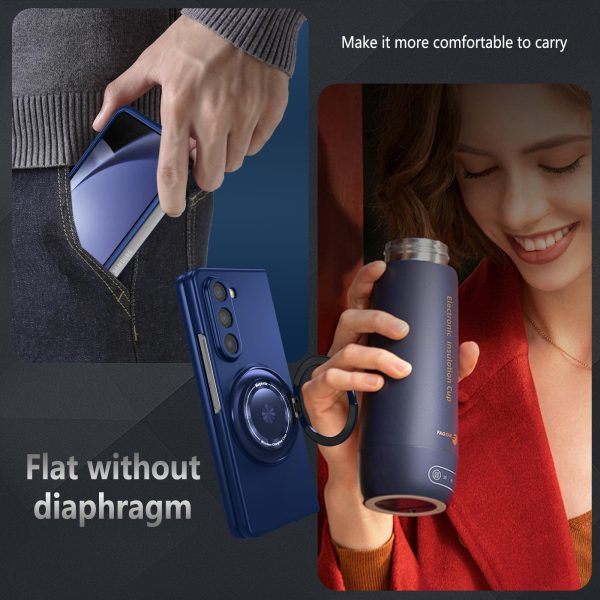Shockproof 360 Degree Rotating Case for Samsung Galaxy z Fold 4 / 5g - Purple - Image 15