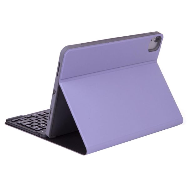 Detachable Bluetooth Keyboard Tablet Case For Ipad Pro 11 With Pen Slot - Plain Texture - Pink - Image 11