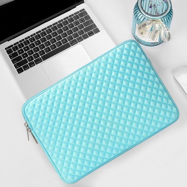 12-13 Inch Diamond Texture Laptop Liner Bag In Black - Lb0146F - Image 7